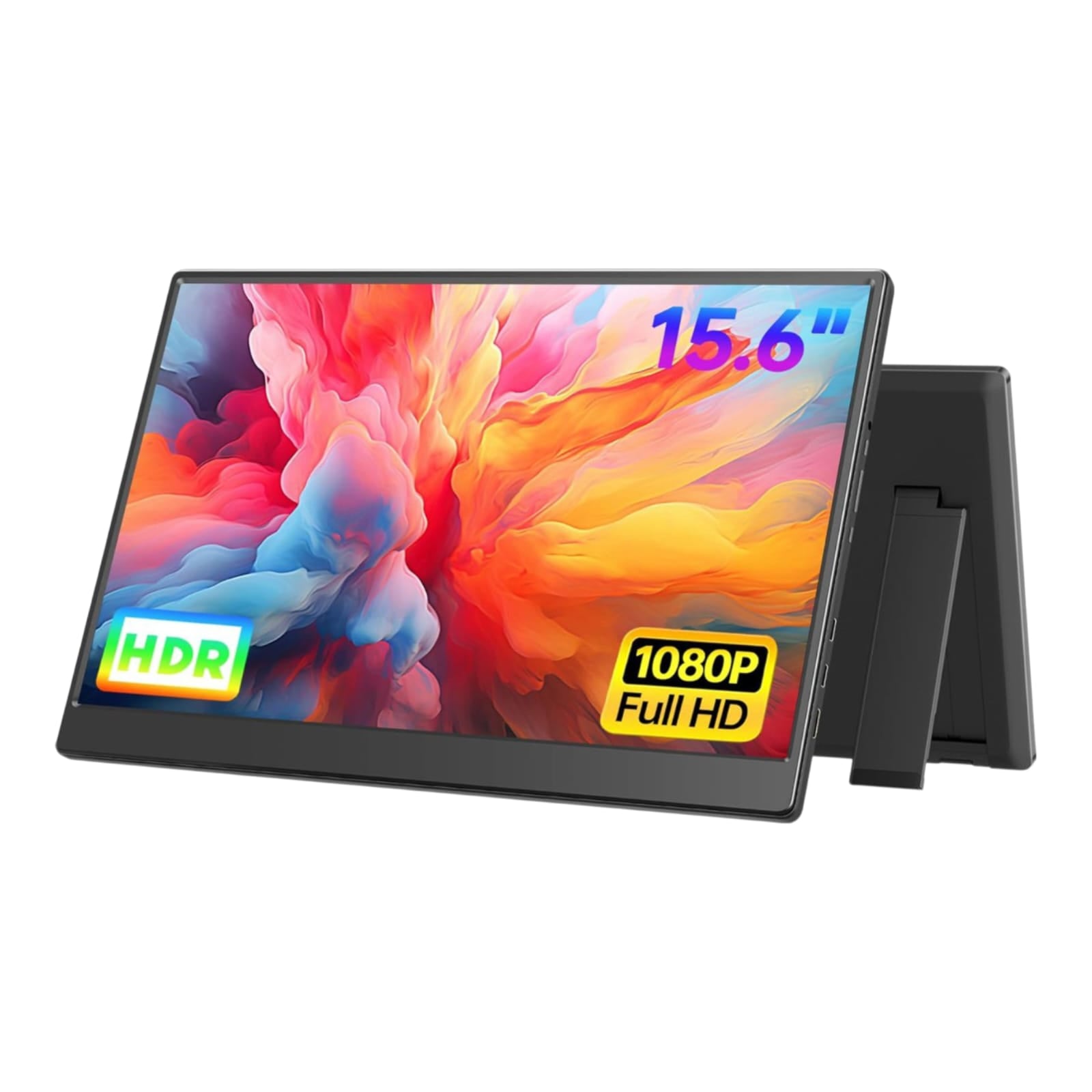 Monitor Portátil 15.6” FHD 1080P IPS USB-C HDMI HDR Pantalla Externa
